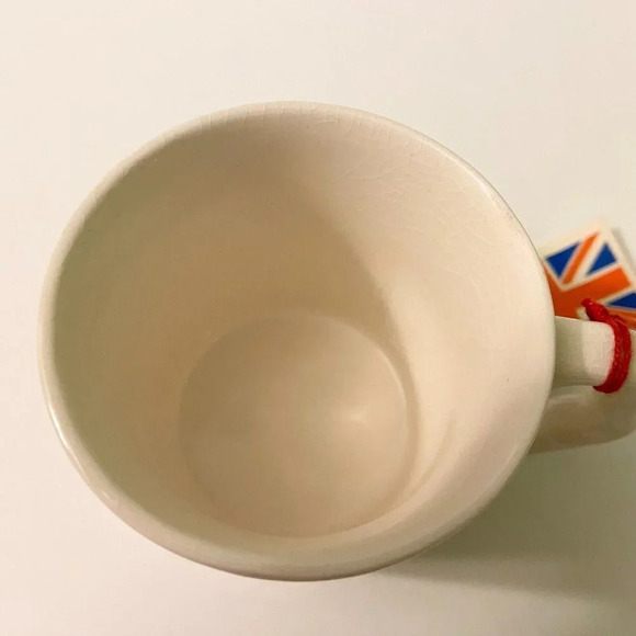 Vintage 1977 Royal Silver Jubilee Mason  Ironstone Mug Set of 2 England Crazing - Picture 5 of 16